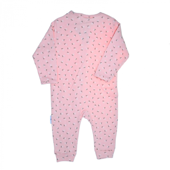 Salopeta cu maneca lunga pentru fete Mini Junior SLP-MJ36, Roz [2]