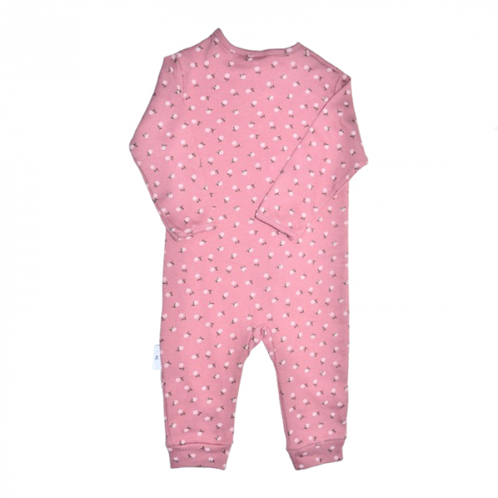 Salopeta cu maneca lunga pentru fete Mini Junior SLP-MJ38, Roz [2]