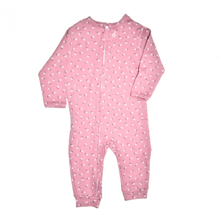 Salopeta cu maneca lunga pentru fete Mini Junior SLP-MJ38, Roz [1]