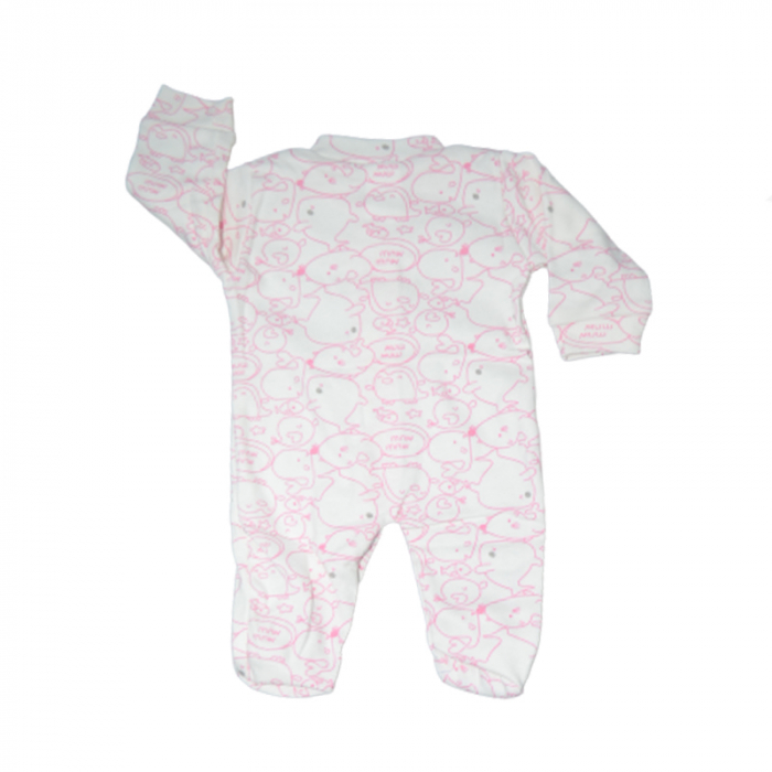 Salopeta cu maneca lunga pentru copii Mini Junior SLPP-6, Roz [2]