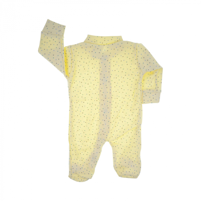Salopeta cu maneca lunga pentru fete Mini Junior SPFMJ-1210, Galben [3]