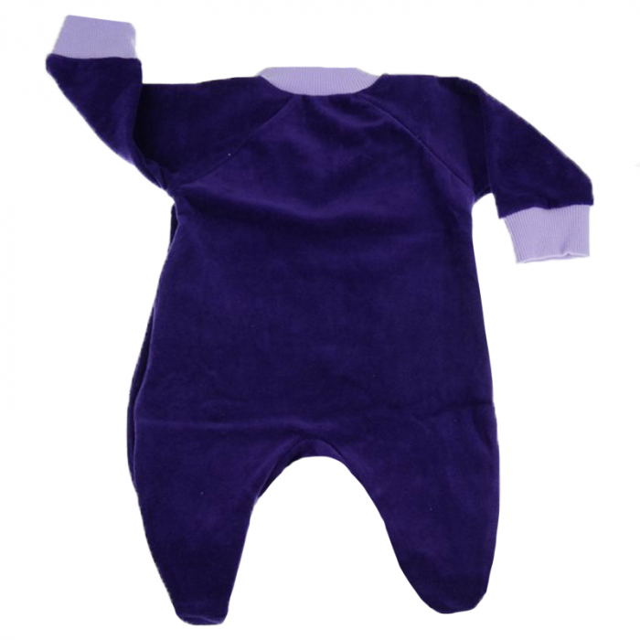 Salopeta cu maneca lunga pentru fete Pifou Model 16 SPCP-23, Mov [2]