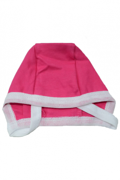 Salopeta cu maneca lunga si caciula fete Pifou Model Model 27F-46, Fucsia [3]