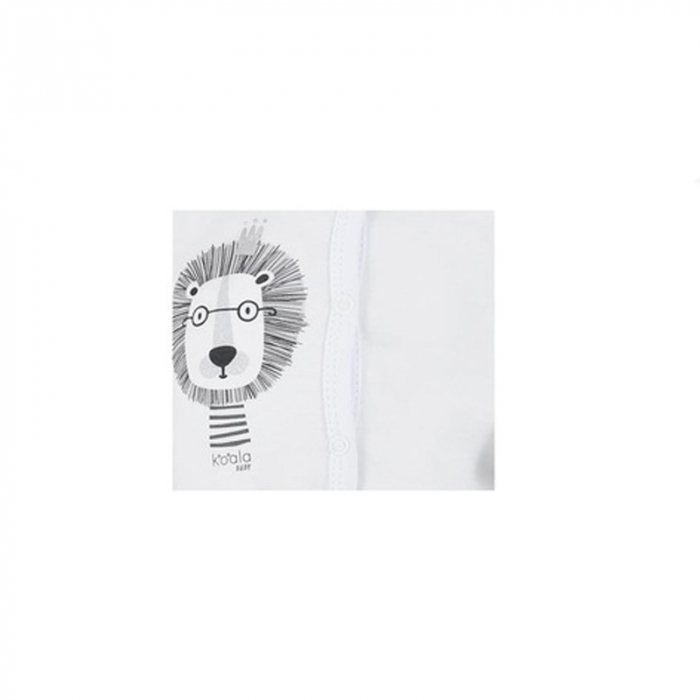 Salopeta cu maneca lunga si caciula pentru bebelusi Simba Koala 07-474, Multicolor [3]