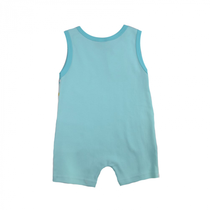Salopeta de vara pentru baieti Koala 04-349-68-cm, Turcoaz [3]