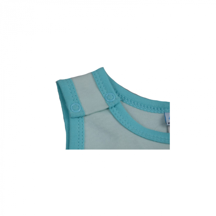Salopeta de vara pentru baieti Koala 04-350A-68-cm, Albastru [2]