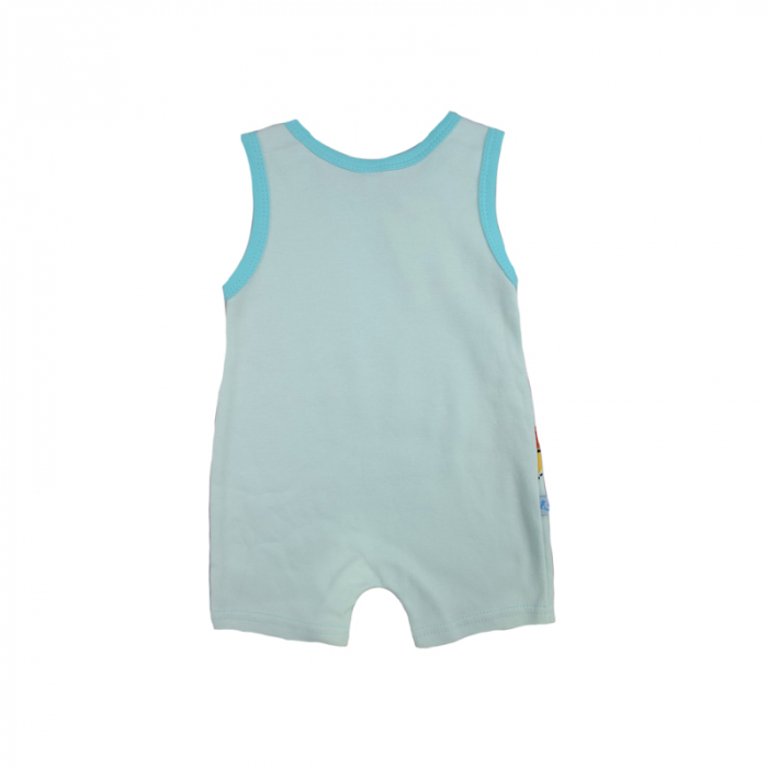 Salopeta de vara pentru baieti Koala 04-350A-68-cm, Albastru [3]