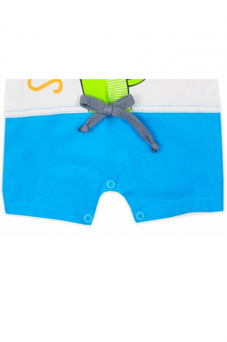 Salopeta de vara pentru baieti Koala Aligator 05-966-2-62-cm, Albastru [2]