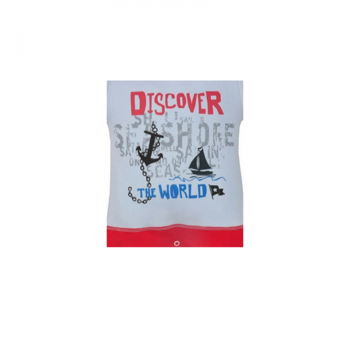 Salopeta de vara pentru baieti Koala Discover 3006RA1-62-cm, Multicolor [2]