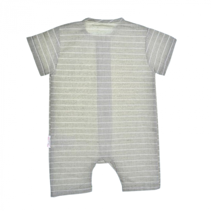 Salopeta de vara, cu dungi, pentru baieti, Mini Junior SLPMJ0505, Verde [2]