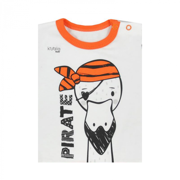 Salopeta de vara pentru baieti Koala Pirate 07-722P1-74 cm, Multicolor [2]