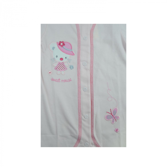 Salopeta de vara pentru fete Koala 02-767-74-cm, Roz [3]