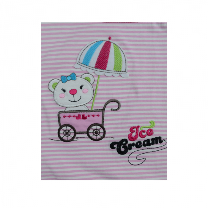 Salopeta de vara pentru fete Koala 45-74M-74-cm, Multicolor [2]