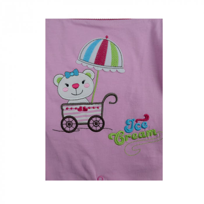 Salopeta de vara pentru fete Koala 74-45R-68-cm, Roz [3]