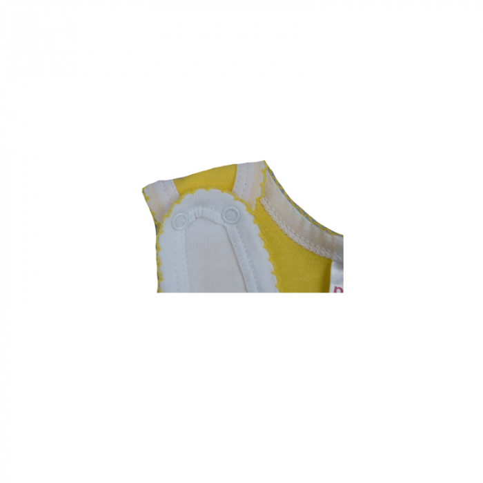 Salopeta de vara pentru fete Pifou 68-25G-68-cm, Galben [2]
