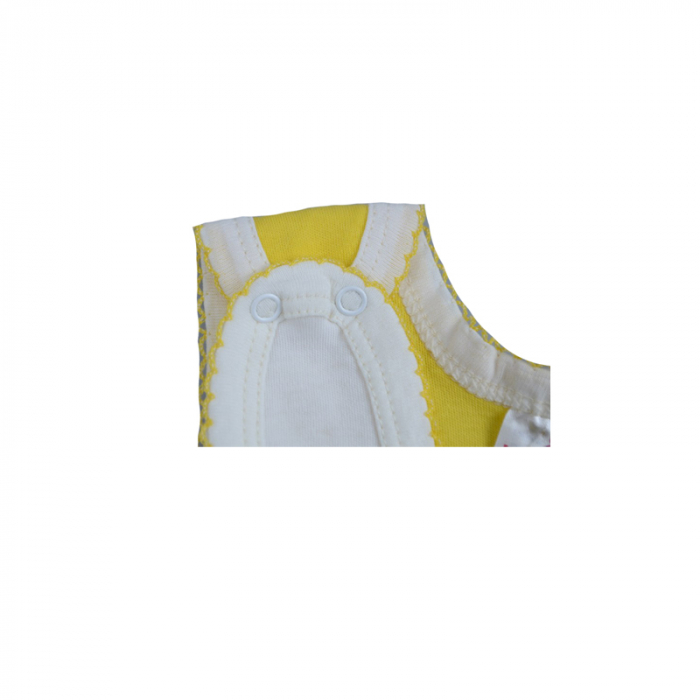 Salopeta de vara pentru fete Pifou 7425G-74-cm, Galben [3]