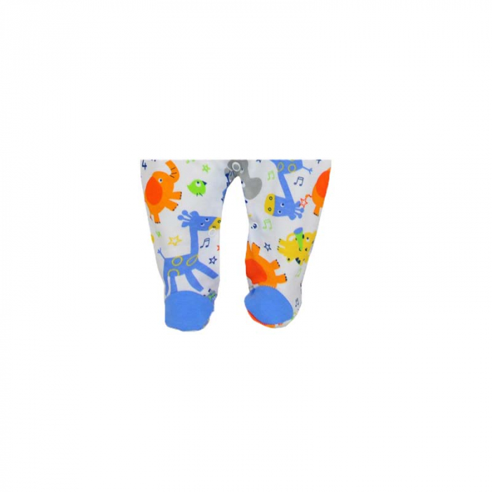 Salopeta fara maneci pentru baieti Koala Zoo 3171AL-1-68-cm, Multicolor [2]