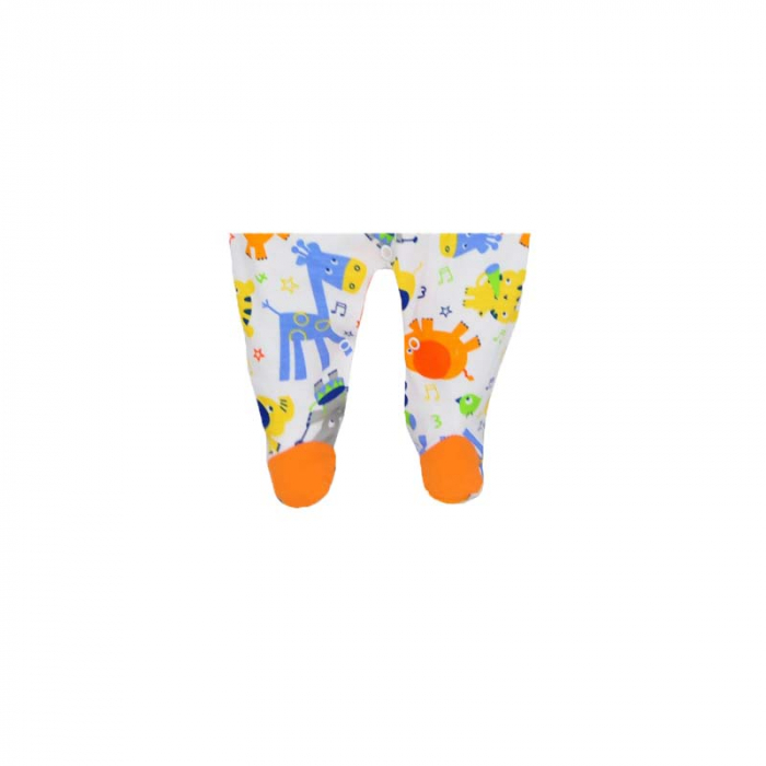 Salopeta fara maneci pentru fete Koala Zoo 3171P-68-cm, Multicolor [2]