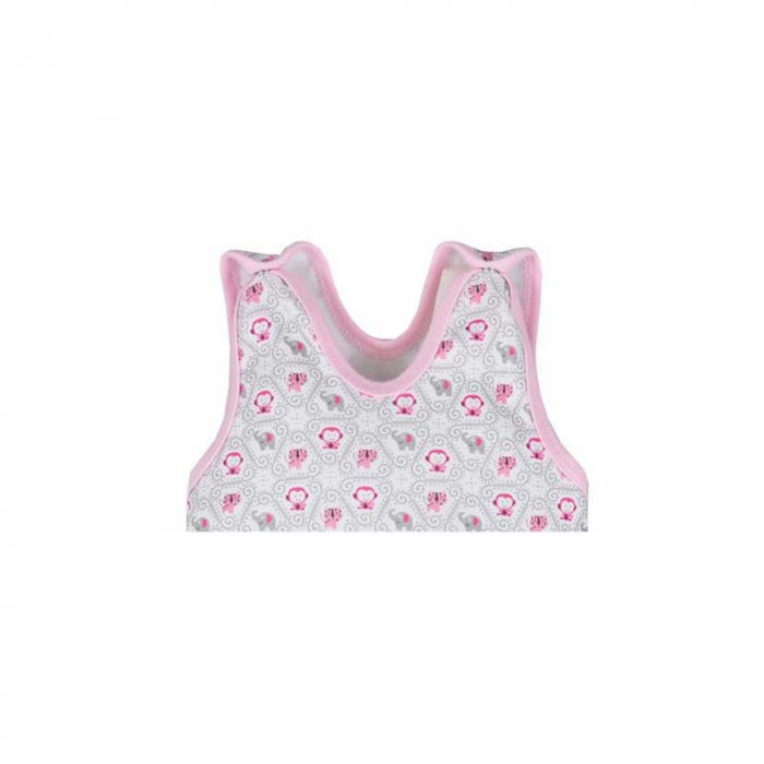 Salopeta fara maneci pentru copii Koala Dzungla 03-351-A1-62-cm, Multicolor [3]