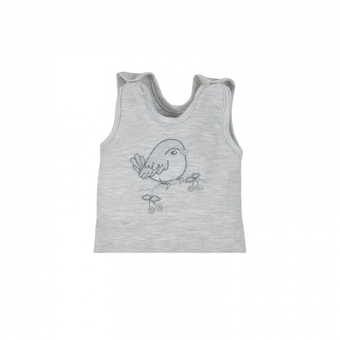 Salopeta fara maneci pentru copii Koala Sikorka 08-300_62 cm, Gri [2]