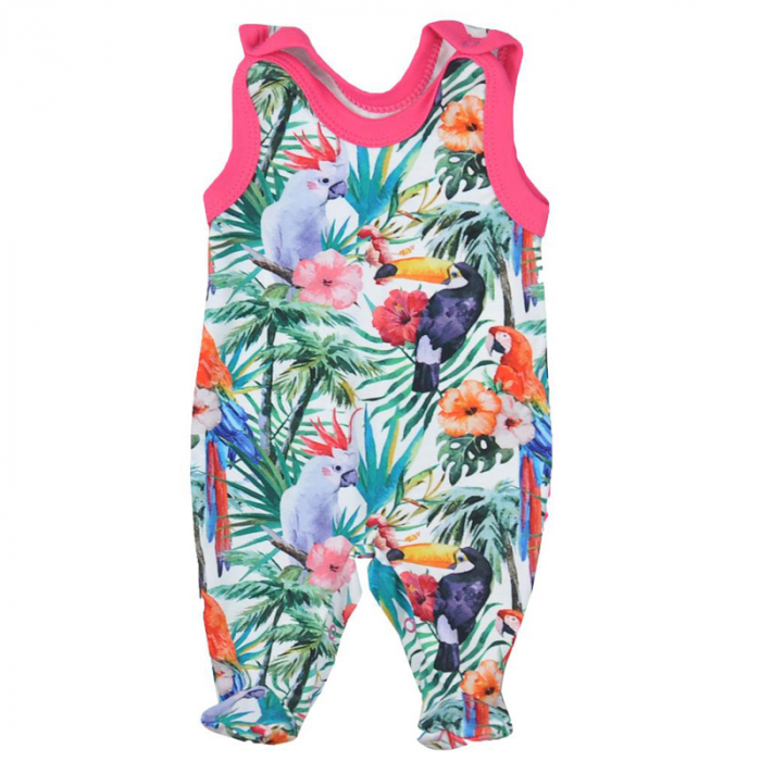 Salopeta fara maneci pentru fete Koala Madagaskar 08-274R-62-cm, Multicolor [1]