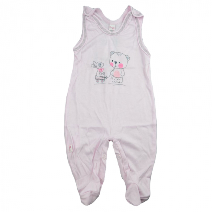 Salopeta pentru fete Koala Misio Bambus 05-933R-62-cm, Roz [1]