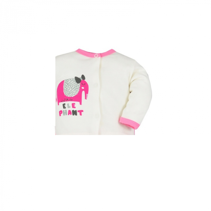 Salopeta pentru fete Koala Play Time 3813F-62-cm, Fucsia [2]
