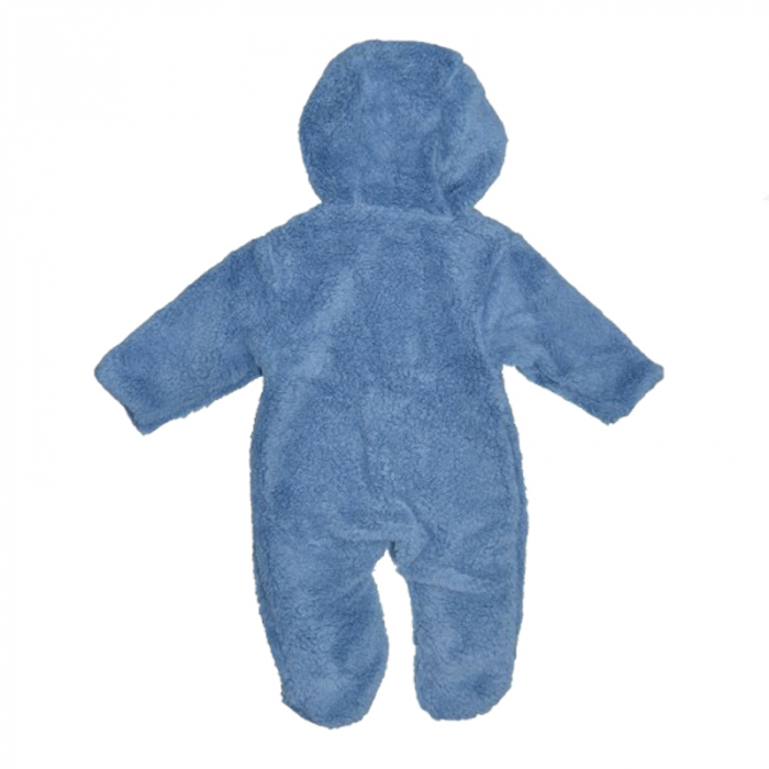 Salopeta pufoasa cu gluga pentru bebelusi Mini Junior SLP-BAL1, Albastru [3]