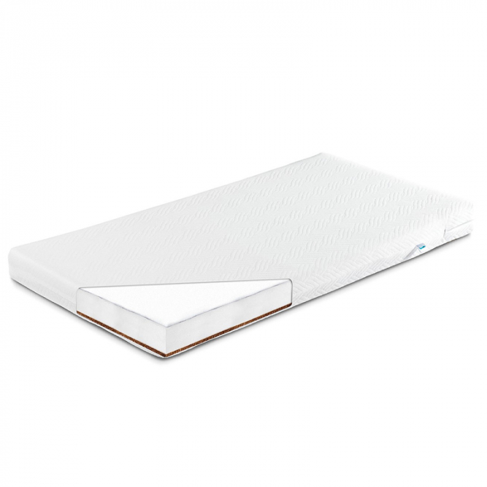 Saltea Cocos-Spuma120 x 60 x 9 cm Sensillo SCP1-A, Alb [5]
