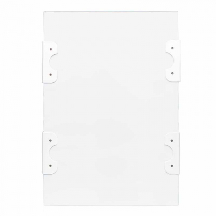 Saltea de infasat rigida 70 x 50 x 3 cm pentru bebelusi Albero Mio 341620, Alb [2]