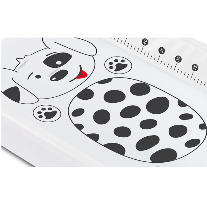 Saltea de infasat rigida cu taliometru 70 x 50 cm Sensillo Dog STS-A1, Alb [2]