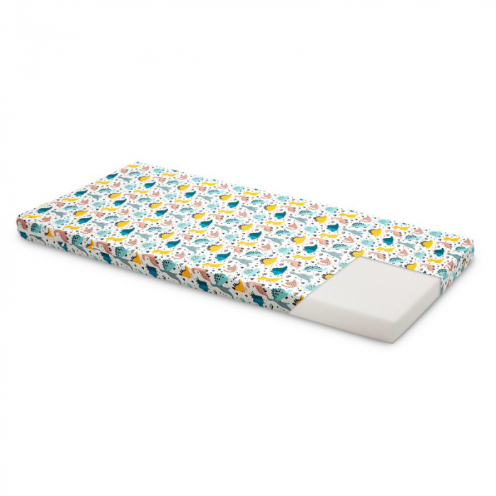 Saltea din spuma poliuretanica 120 x 60 x 6 cm Sensillo 395289, Alb [4]