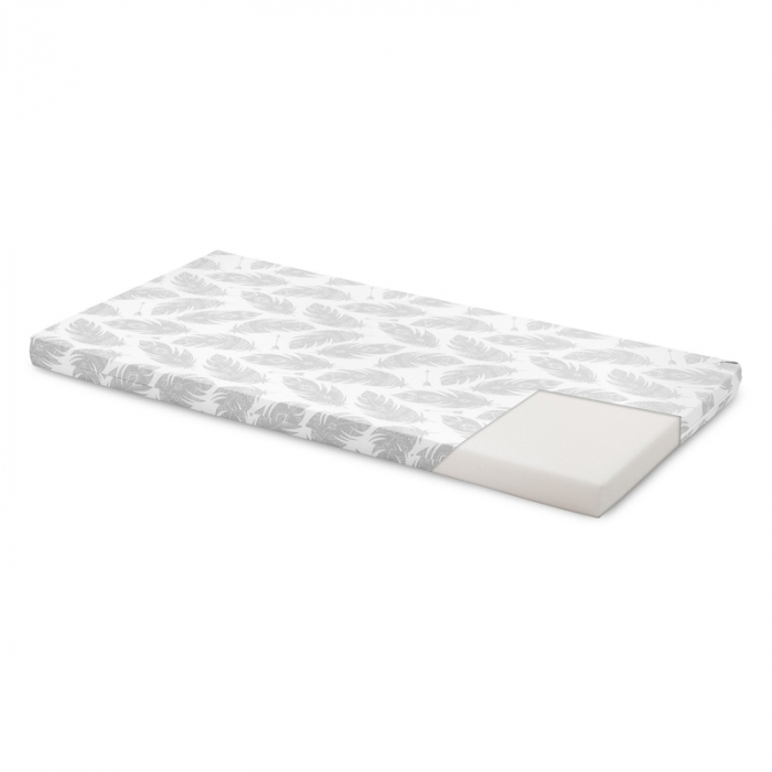 Saltea din spuma poliuretanica 120 x 60 x 6 cm Sensillo 306777 SILLO-01705, Alb [2]