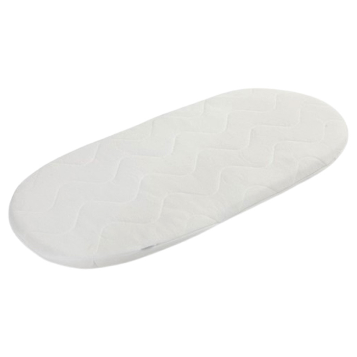 Saltea din spuma poliuretanica flexibila pentru landou 75 x 35 x 3,5 cm Sensillo 525416, Alb [1]