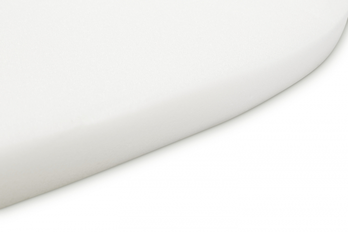 Saltea din spuma poliuretanica flexibila pentru landou 75 x 35 x 3 cm Sensillo 301581, Gri [2]