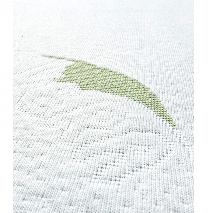 Saltea din spuma termoelastica-cocos 120 x 60 x 12 cm Sensillo 524167, Alb [4]