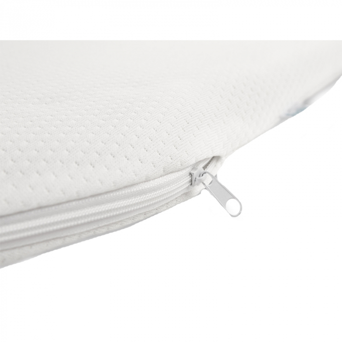 Saltea din nuca de cocos, pentru landou 75 x 35 x 3 cm Sensillo 527670, Alb [2]