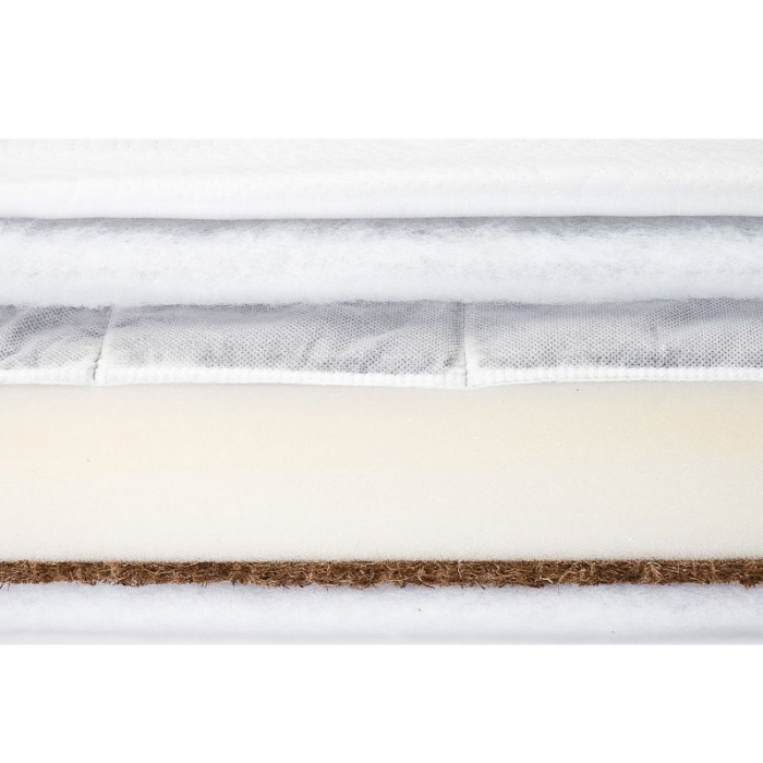 Saltea Sensillo Hrisca-Spuma-Cocos 120 x 60 x 11 cm 523719, Alb [2]