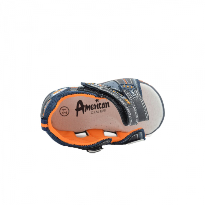 Sandale pentru baieti American Club 87296-B-26, Bleumarin [3]