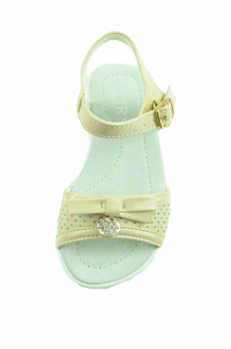 Sandale -elegante pentru fete MRS F48B-B-29, Crem [2]