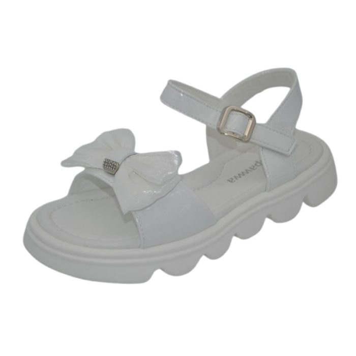 Sandale casual pentru fete, Apawwa, N699, Alb [1]