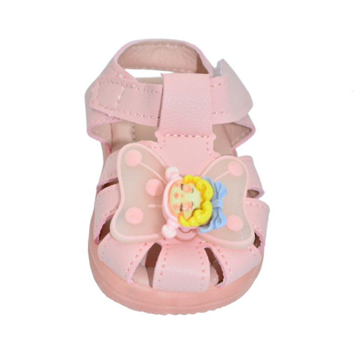 Sandale cu led pentru fete MRS S-3, Roz [2]