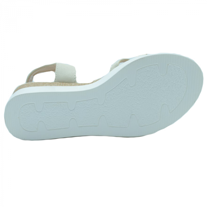 Sandale cu platforma fete MRS M816B, Bej [2]