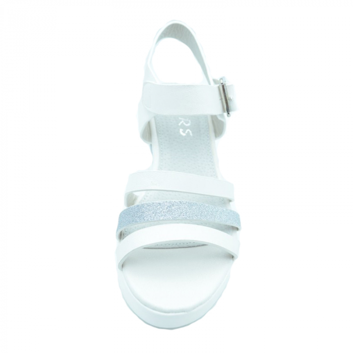 Sandale cu platforma pentru fete MRS M817A-36, Alb [3]