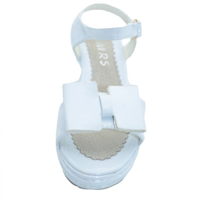 Sandale cu platforma pentru fete MRS 7922-A12A-31, Alb [2]