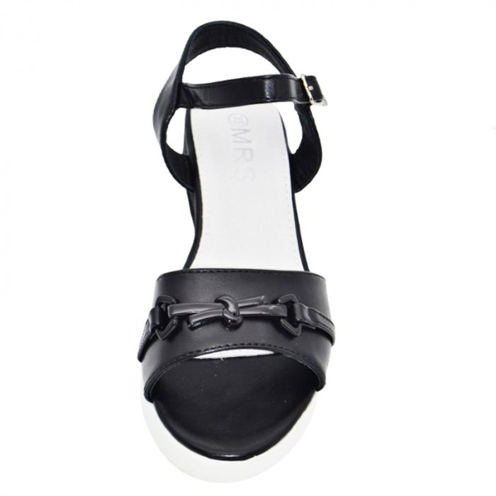 Sandale cu platforma pentru fete MRS M733, Negru [2]