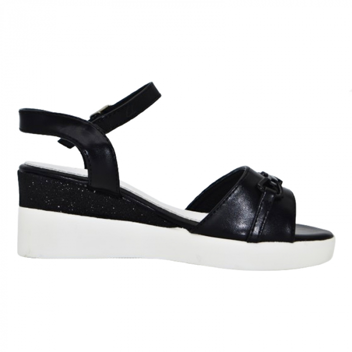 Sandale cu platforma pentru fete MRS M733, Negru [3]