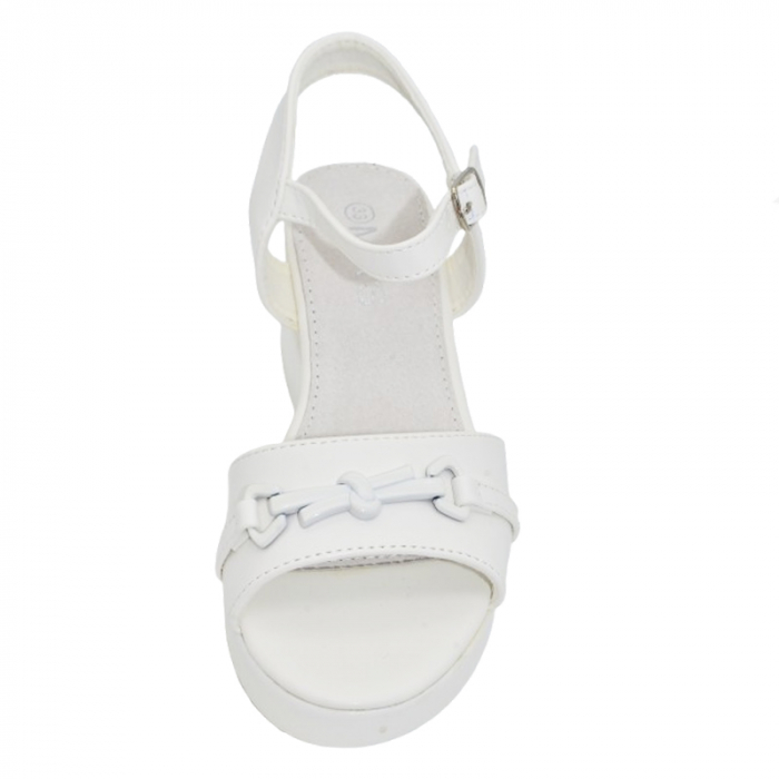 Sandale cu platforma pentru fete MRS M733A, Alb [2]