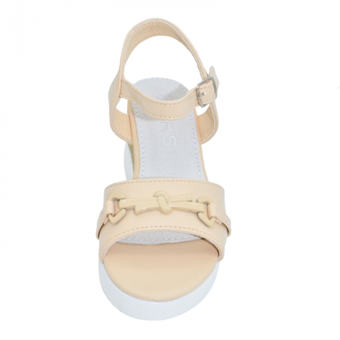 Sandale cu platforma pentru fete MRS M733B, Bej [2]