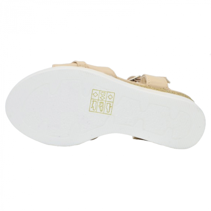Sandale cu platforma pentru fete MRS M733B, Bej [4]